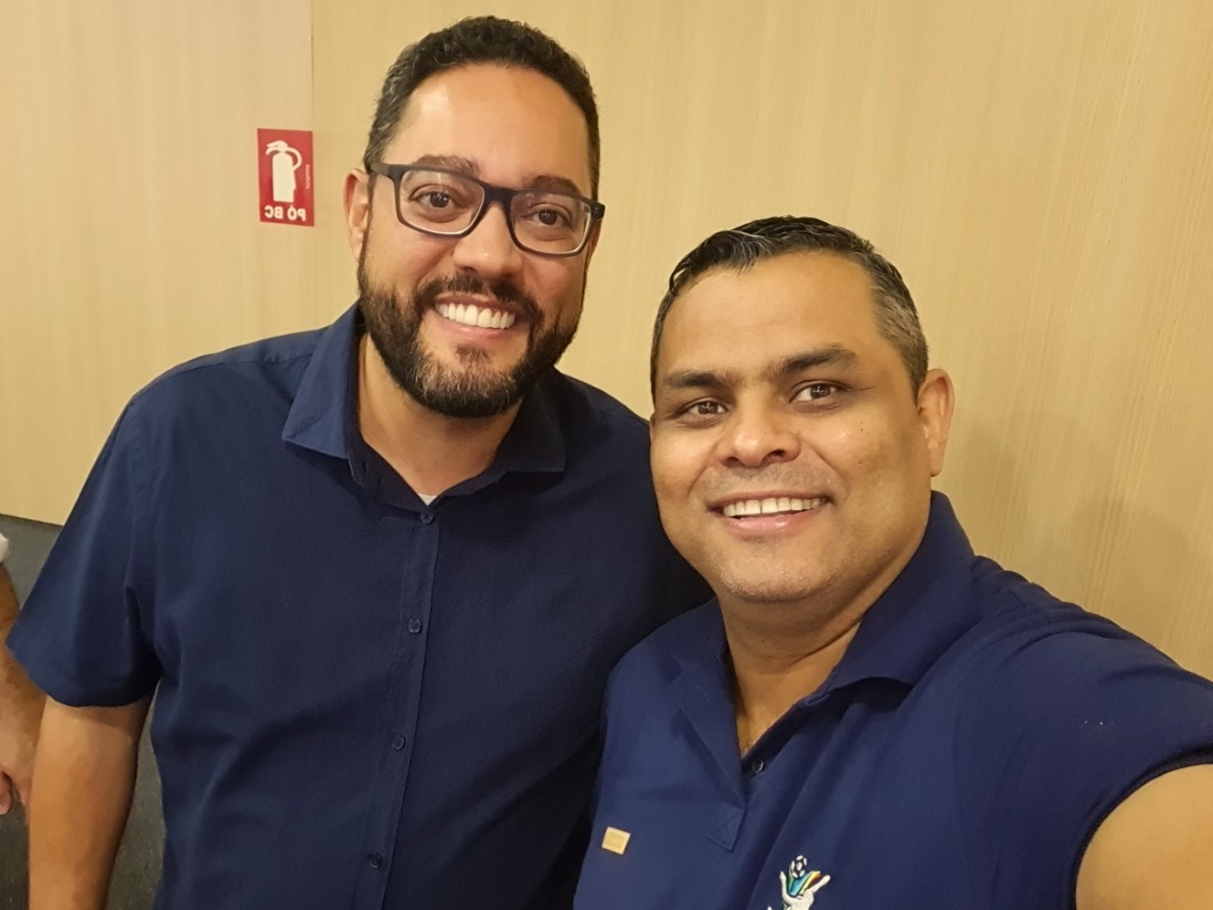 Daniel Junior e Virmondes Cruvinel | Foto: Arquivo Pessoal