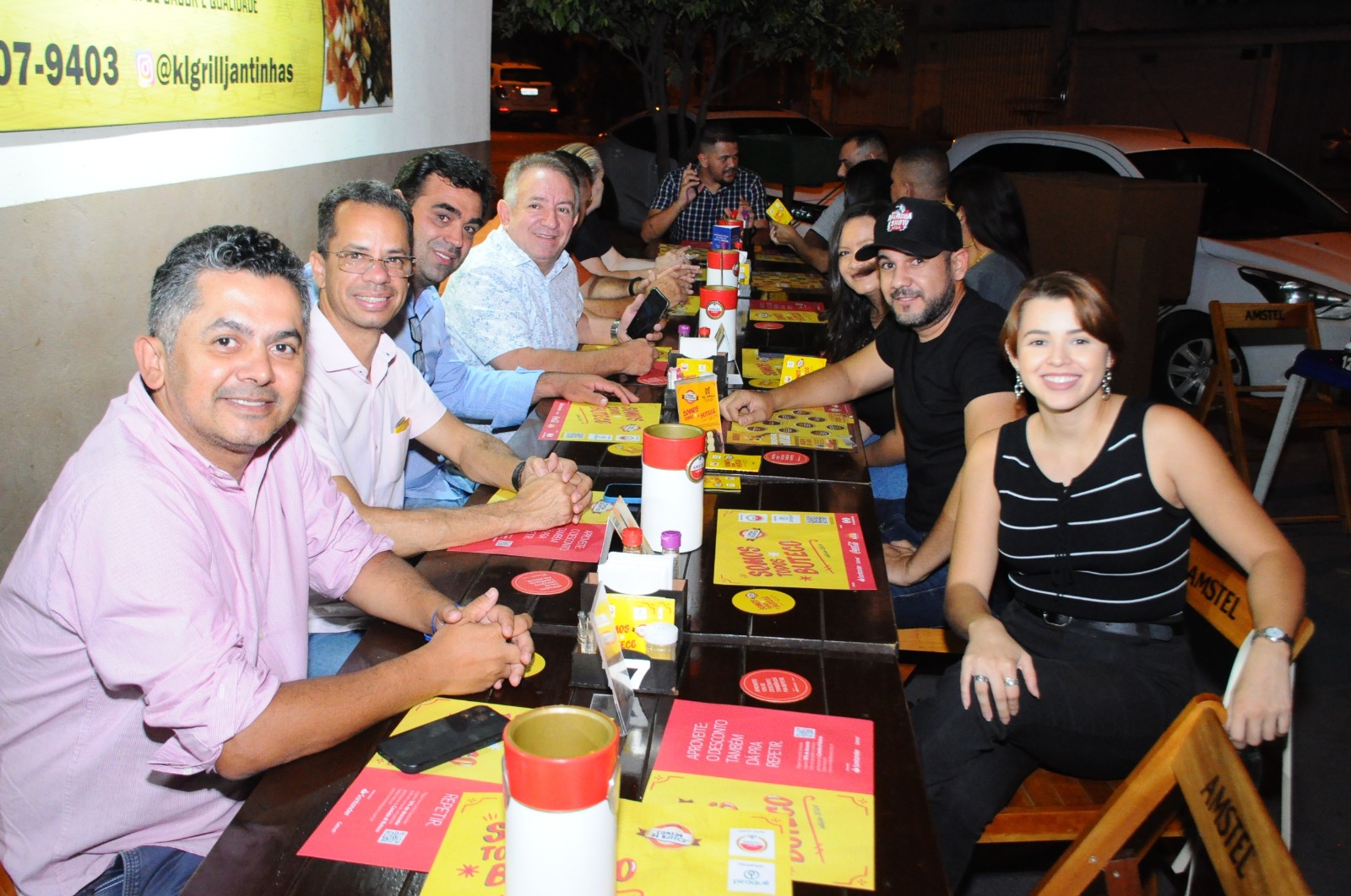 Vilmar Mariano visita bares participantes do Comida di Buteco em Aparecida