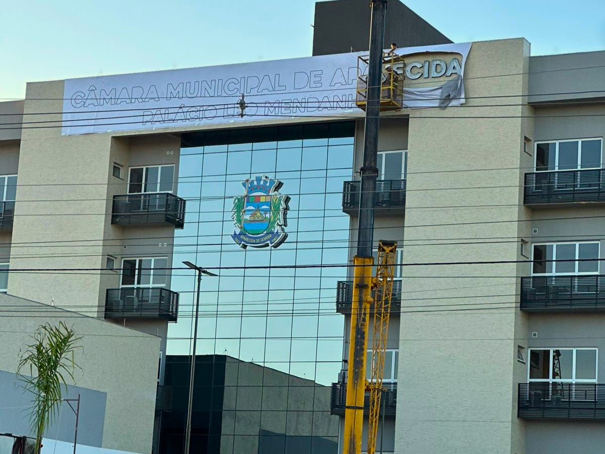Nova Câmara de Aparecida será inaugurada com presença de Ronaldo Caiado
