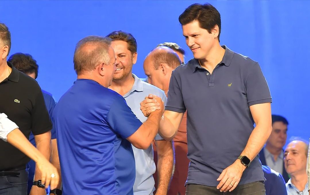 Em encontro do União Brasil, Vilmar fala de apoio de Daniel Vilela e MDB
