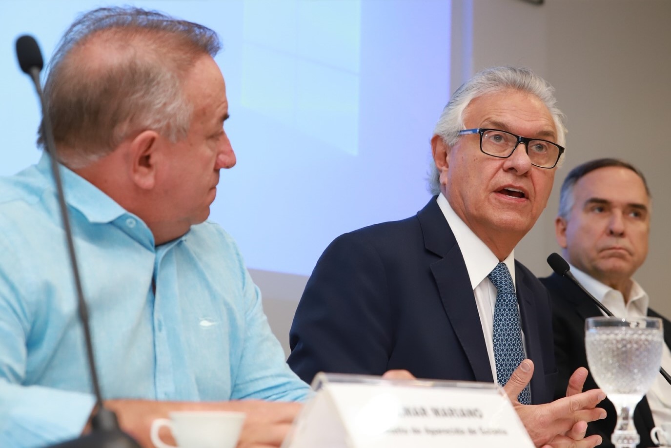Prefeito Vilmar Mariano e Ronaldo Caiado | Foto: Divulgação