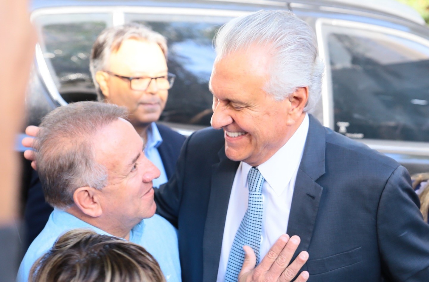 Vilmar Mariano e Ronaldo Caiado | Foto: Divulgação