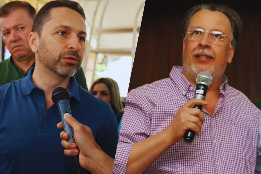 Leandro Vilela e Alexandre Magalhães, presidente do DC | Fotos: Divulgação