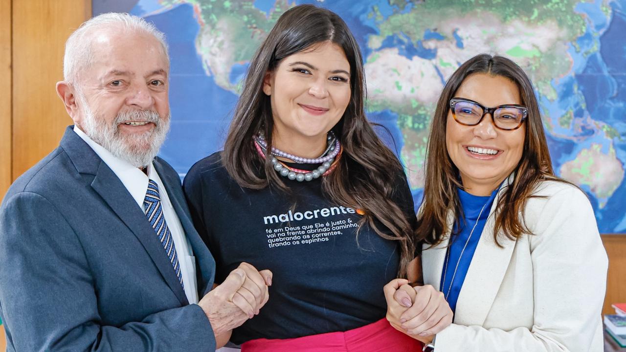Lula e Janja recebem vereadora tucana em busca de aproximação com evangélicos