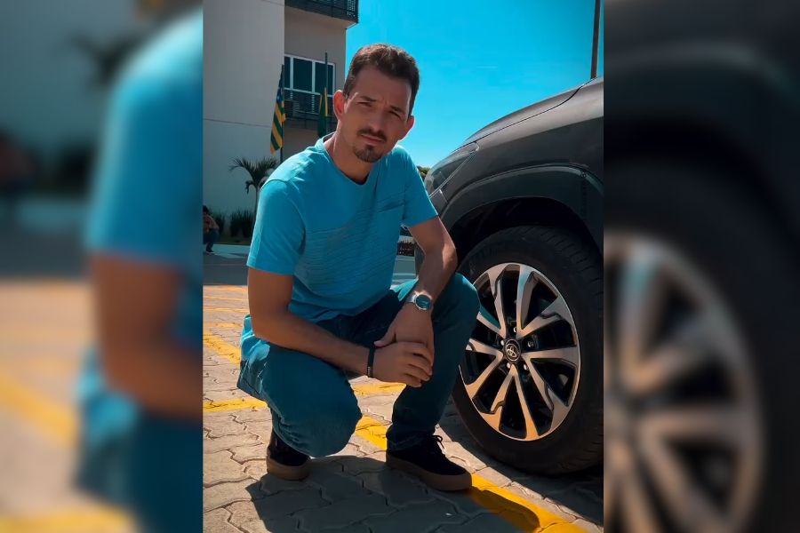 Vereador Hans Miller em vídeo com meme | Foto: Reprodução