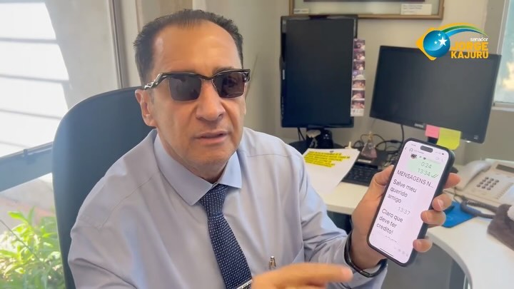 senador Jorge Kajuru (PSB) procurou o chefe de gabinete do Ministro da Fazenda, Laio Morais, e o secretário de Governo (Segov) da Prefeitura de Goiânia, Jovair Arantes, para garantir que tem créditos sobre o destravamento do empréstimo de R$ 710 milhões.