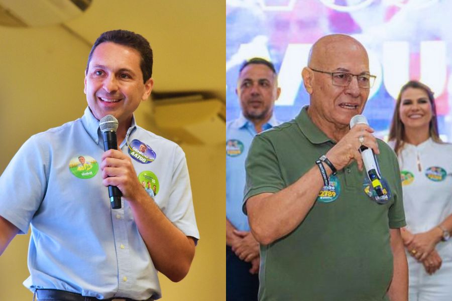 Leandro e Professor Alcides | Fotos: Divulgação