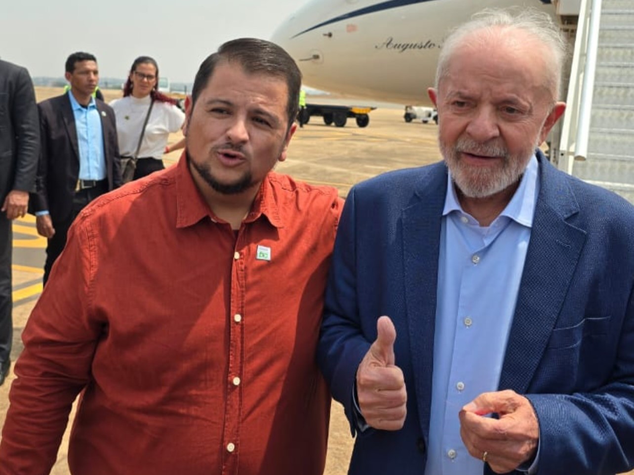 Willian Panda e presidente Lula | Foto: Reprodução