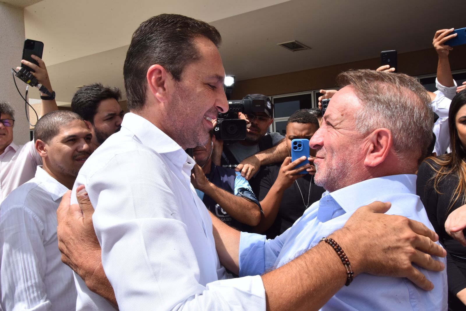 Leandro Vilela e Vilmar Mariano | Foto: Jhonney Macena