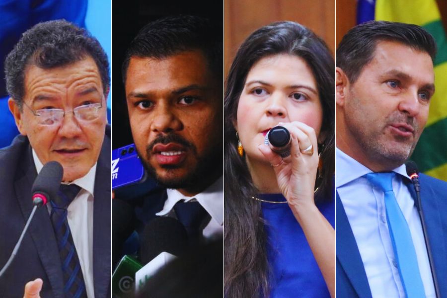 Quatro dos 5 vereadores mais votados das eleições para vereador em Goiânia apoiam Sandro Mabel (União Brasil).
