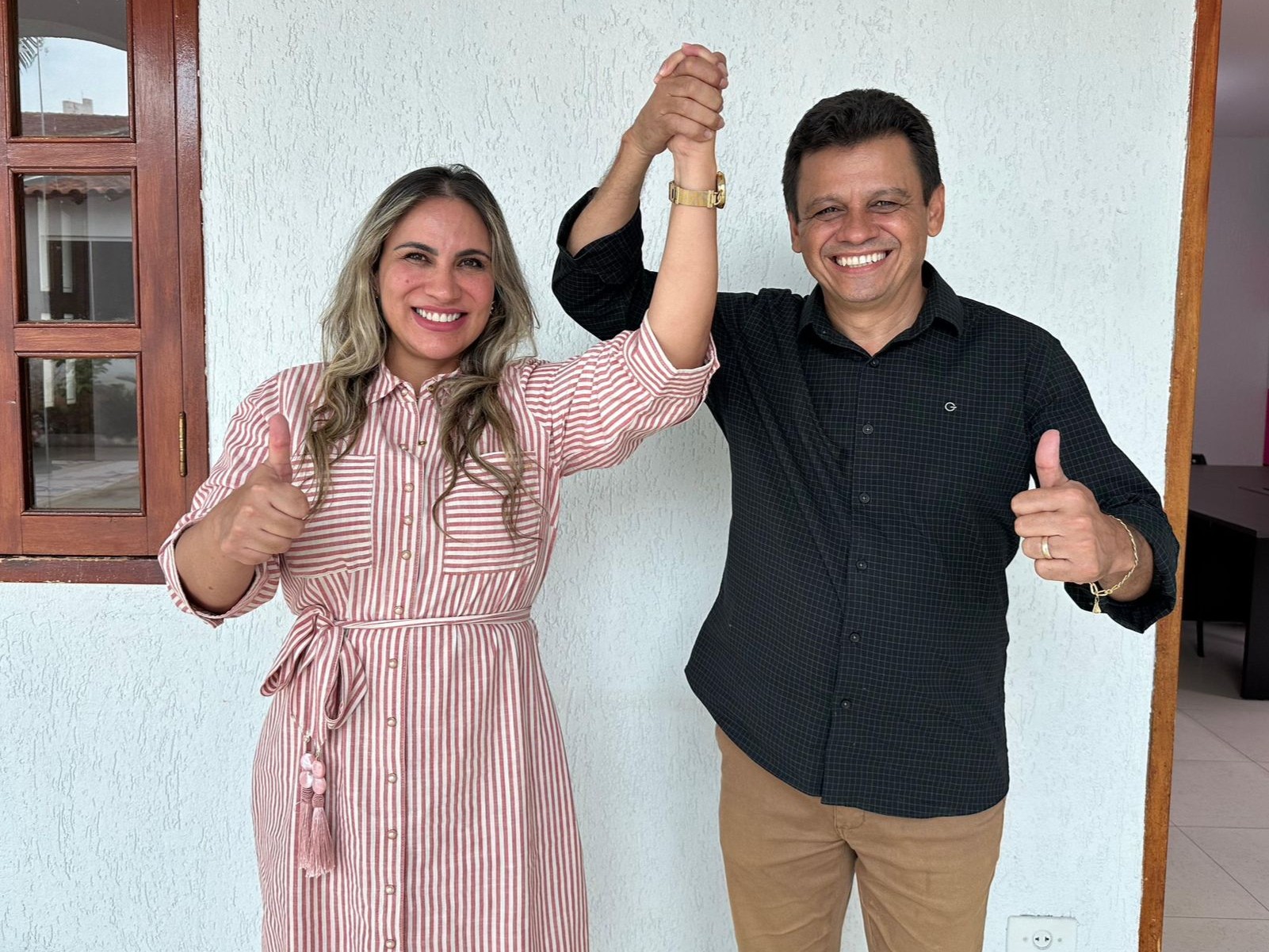 Paulinho do Barreirão e Cristina Leandro | Foto: Divulgação