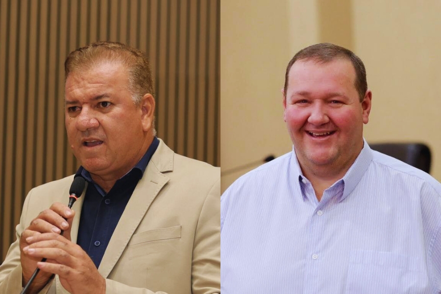Gilsão Meu Povo e Tatá Teixeira | Fotos: Câmara de Aparecida