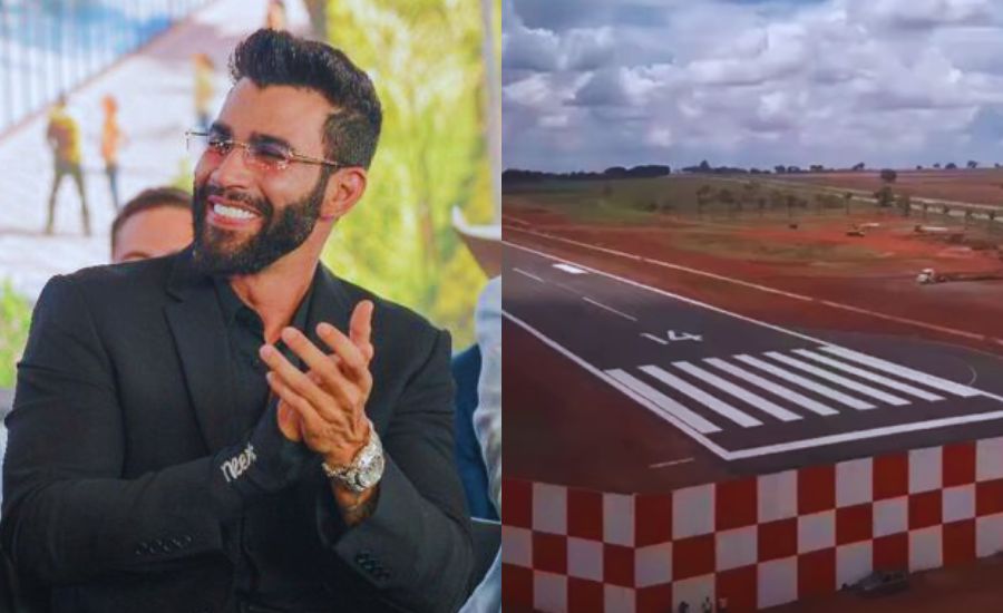 Gusttavo Lima consegue liberação para pousos e decolagens em sua fazenda