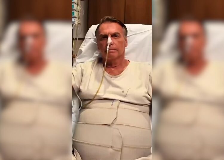 CENAS FORTES: Bolsonaro publica retirada de sonda após 17 dias