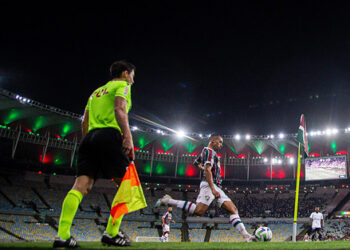 Bruno Raphael Pires durante a partida Fluminense x Cruzeiro, em 20/09/2023 | Foto:  FOTO DE MARCELO GONÇALVES / Divulgação / Fluminense