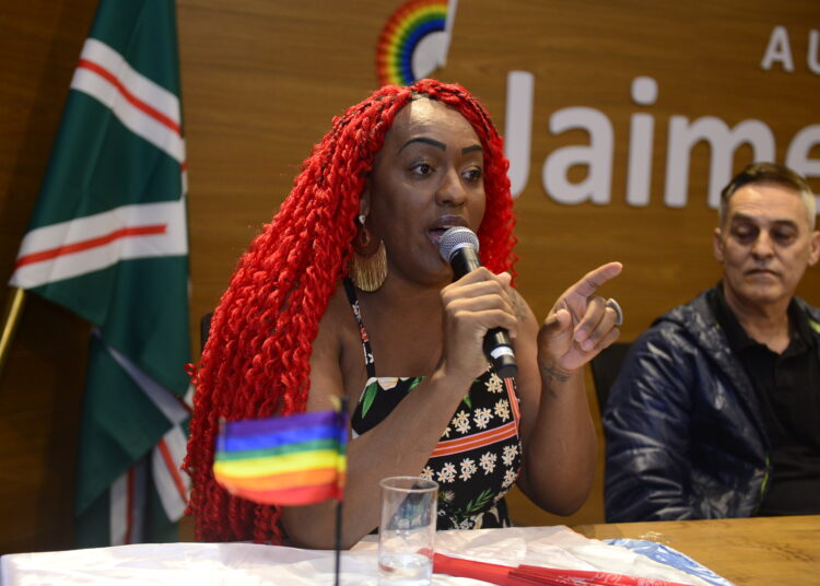 Bárbara Bombom na Câmara de Goiânia | Foto: Divulgação