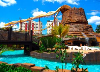 Clube na cidade de Caldas Novas | Foto: Reprodução / Prefeitura