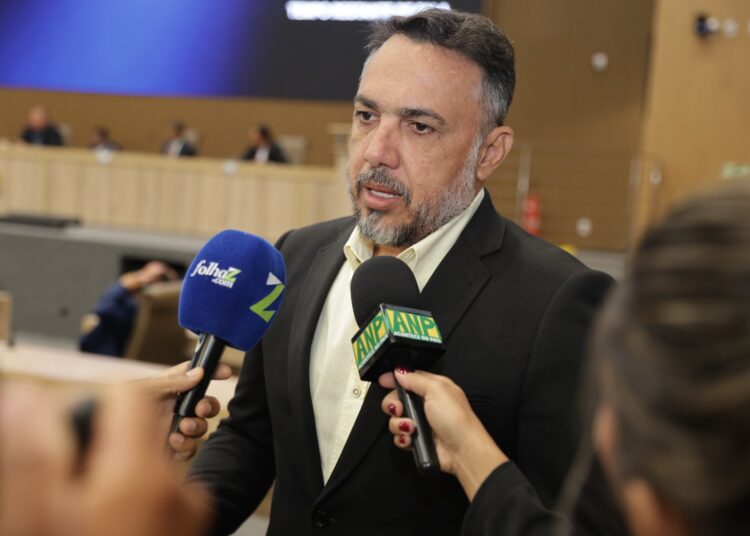 Vereador André Fortaleza. Imagem registrada pelo fotógrafo Marcelo Silva