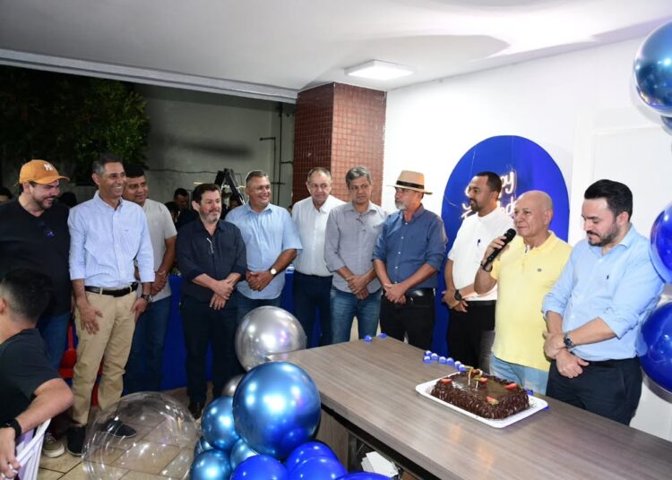 Vereadores e lideranças políticas celebram 75 anos de Professor Alcides | Foto: Reprodução/Redes Sociais
