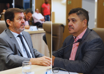 Vereadores de Aparecida denunciam assédio político (Fotos: Marcelo Silva)