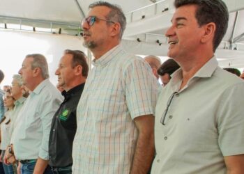 Renato de Castro durante evento com Zé Mário | Foto: Reprodução